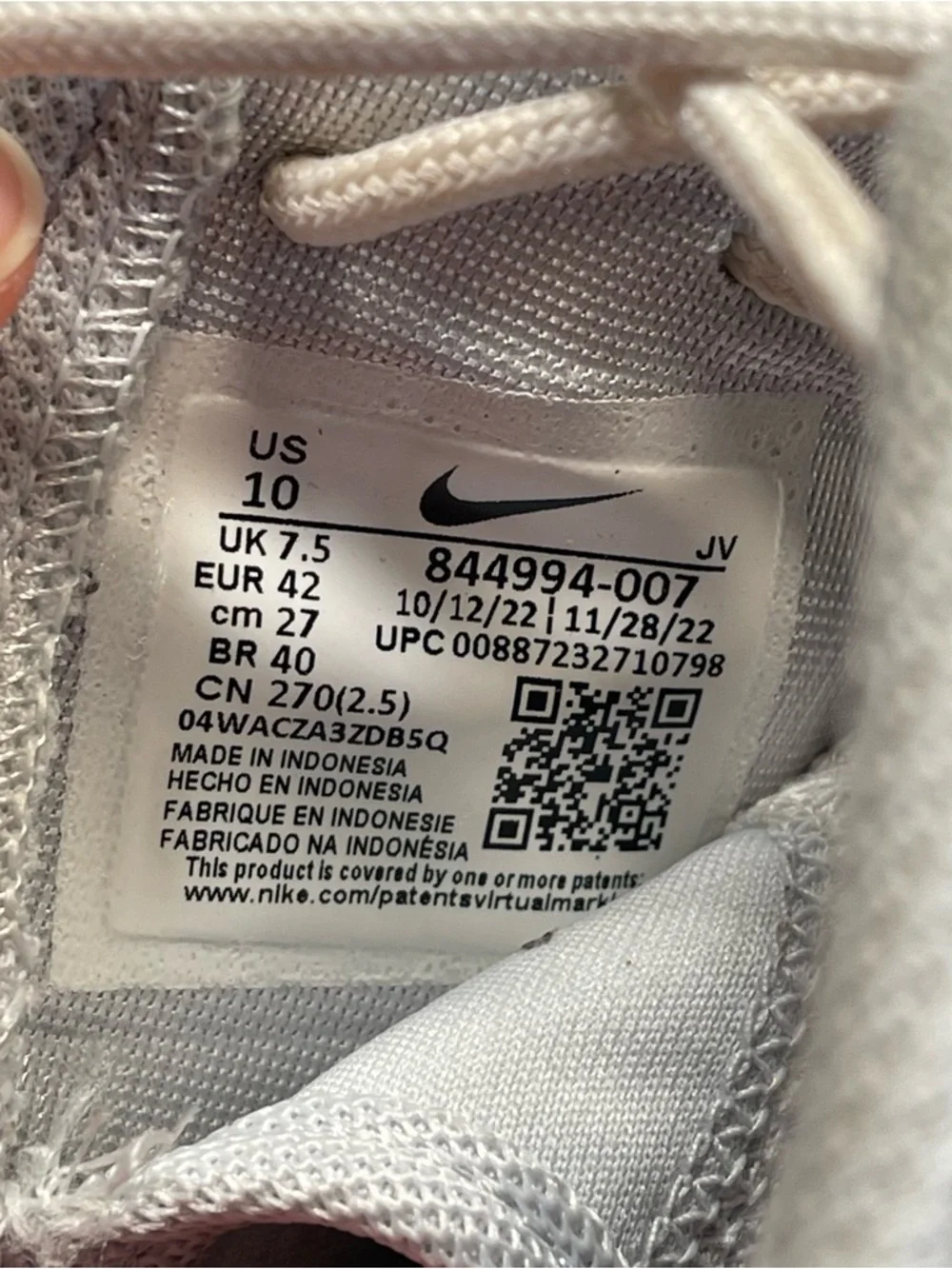 Nike Roshe One Running Shoes Size 10 Women’s